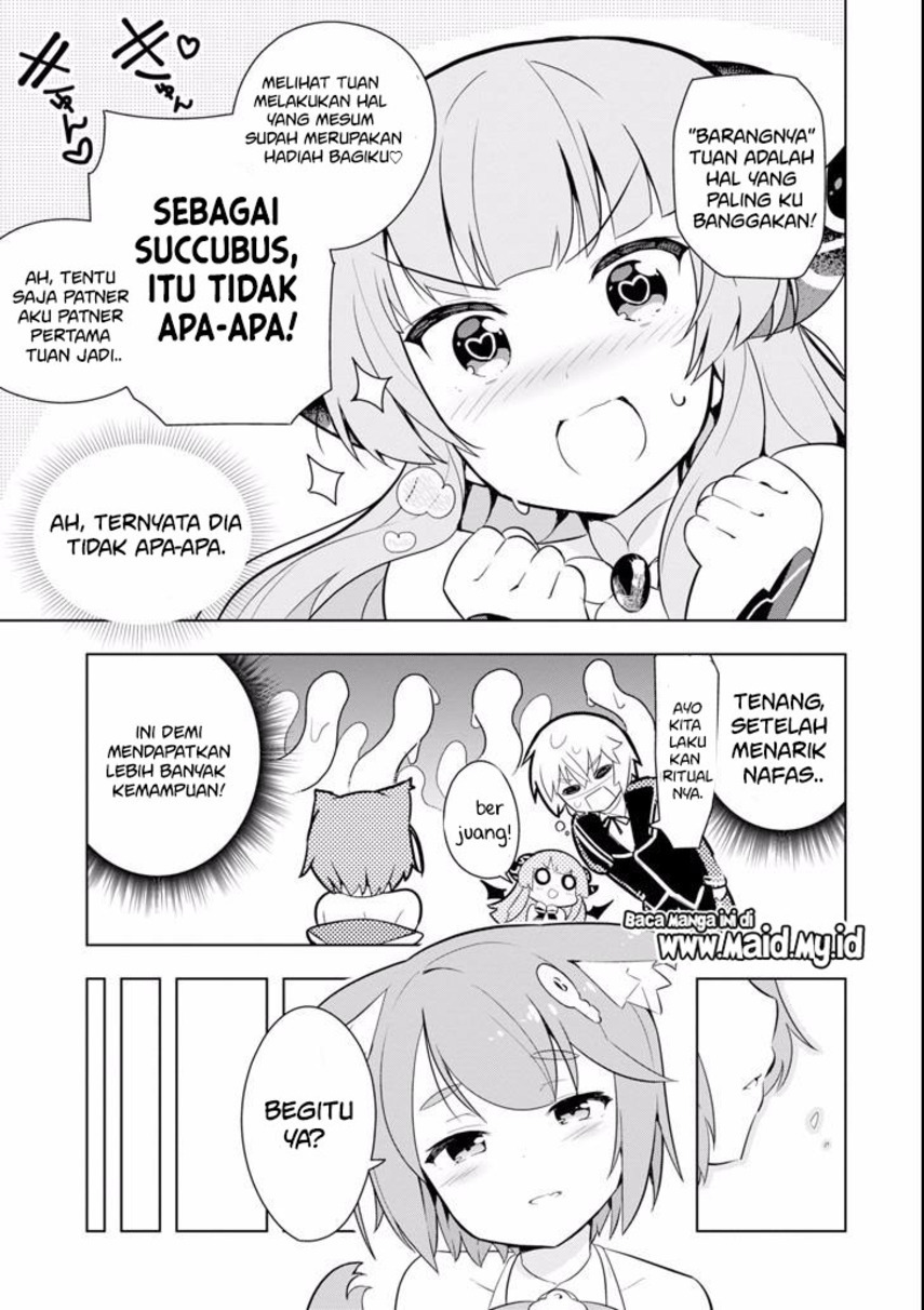 Wakamono no Kuro Mahou Hanare ga Shinkoku desu ga, Shuushoku shite Mitara Taiguu Iishi, Shachou mo Tsukaima mo Kawaikute Saikou desu Chapter 03.1 Gambar 9